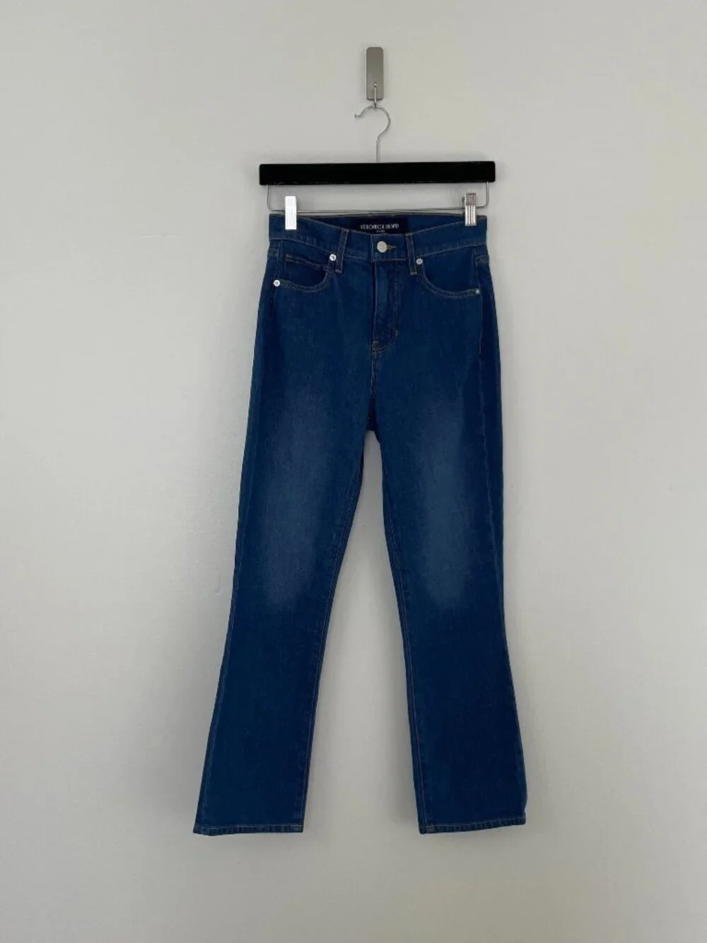 Veronica Beard Carly High Rise Kick Flare Crop Jeans Size 25